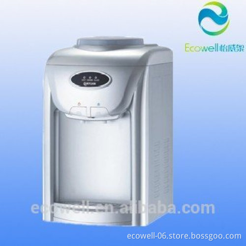 hot and compressor cooling desktop water dispenser